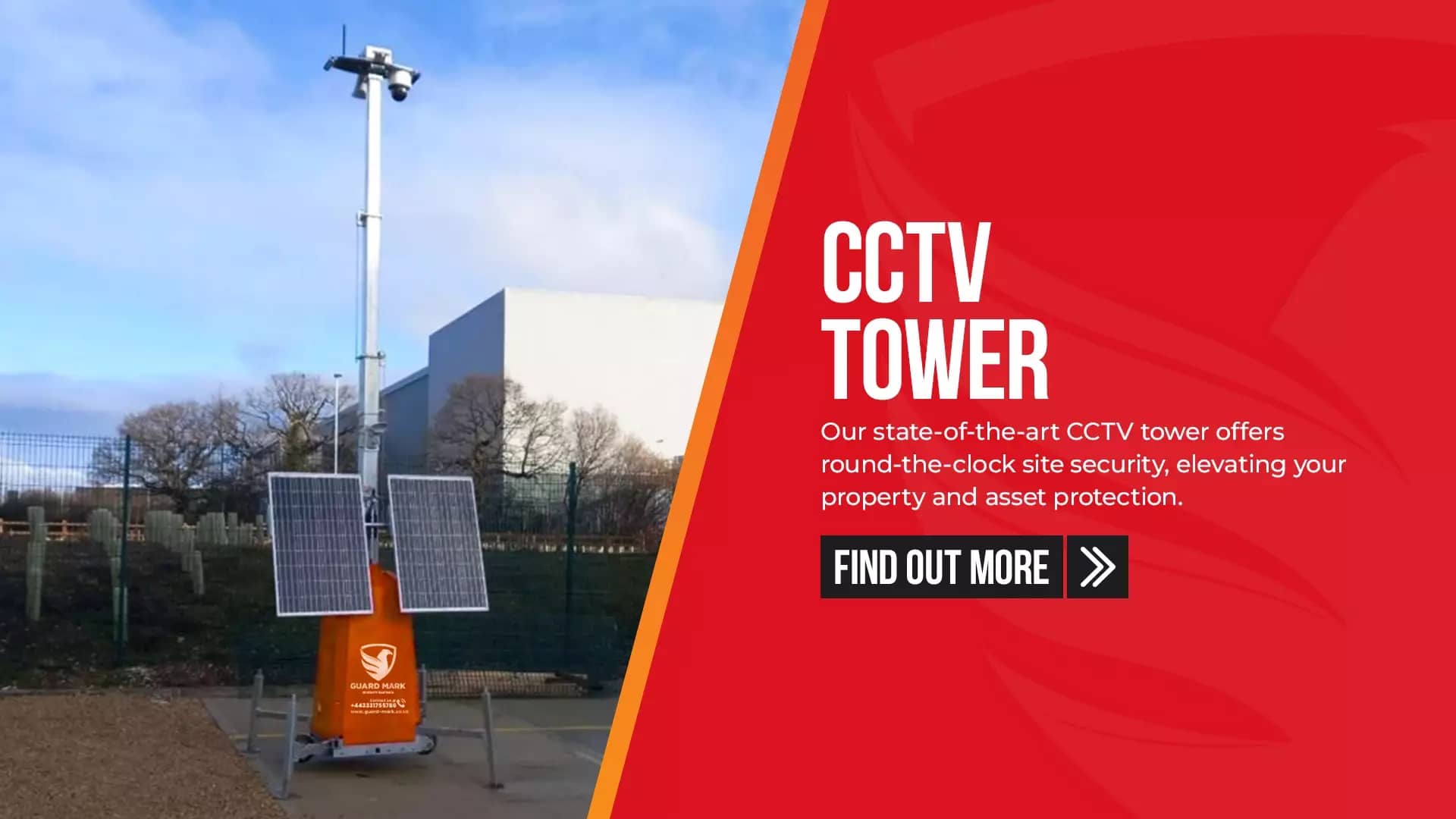 CCTV Tower services by guard mark